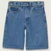 Barn Check-5 Baggy jeansshorts