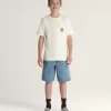 Barn Check-5 Baggy jeansshorts