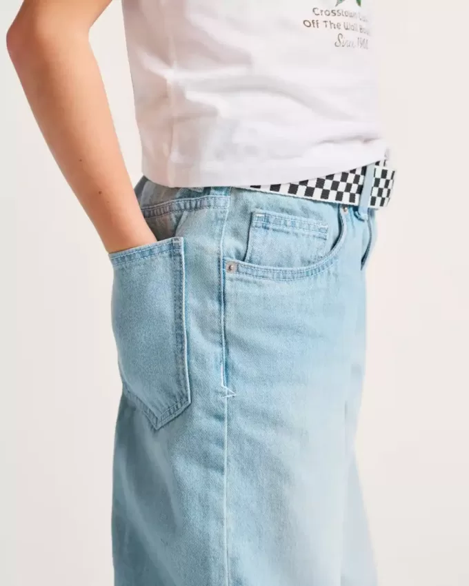Barn Sirelle Denim Puddle Byxor Barn Sirelle Denim Puddle Byxor