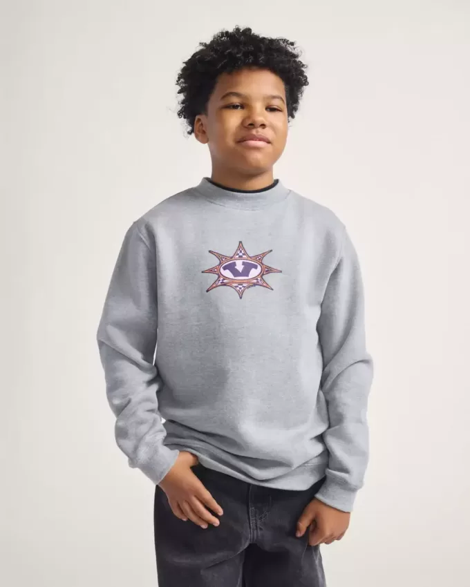 Barn Star Checker Crew Sweatshirt