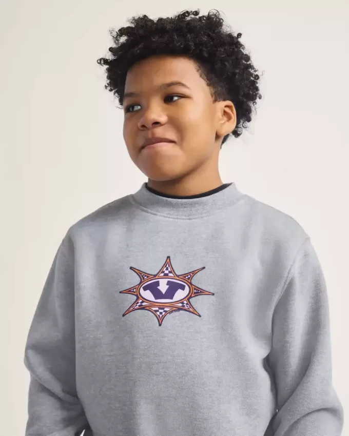Barn Star Checker Crew Sweatshirt