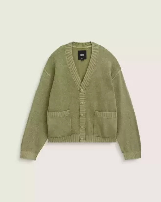 Bayview Acid Wash Cardigan Tröja