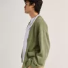 Bayview Acid Wash Cardigan Tröja