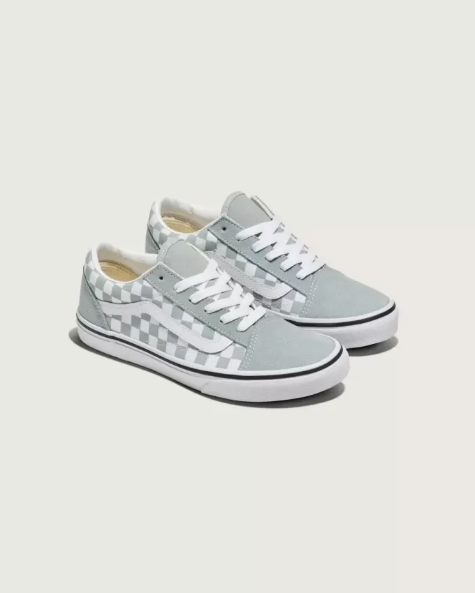 Big Kids Old Skool Checkerboard Sko