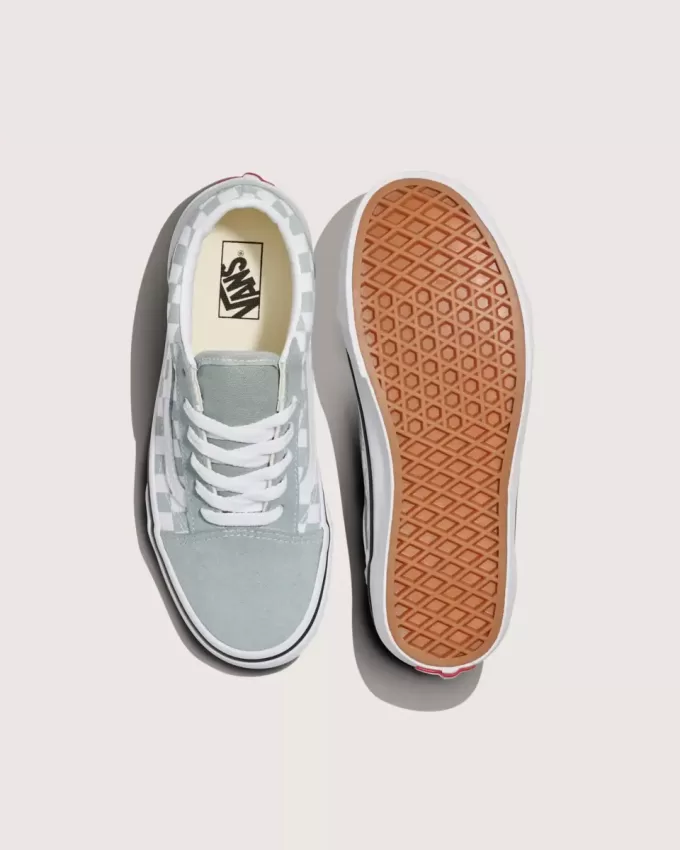 Big Kids Old Skool Checkerboard Sko