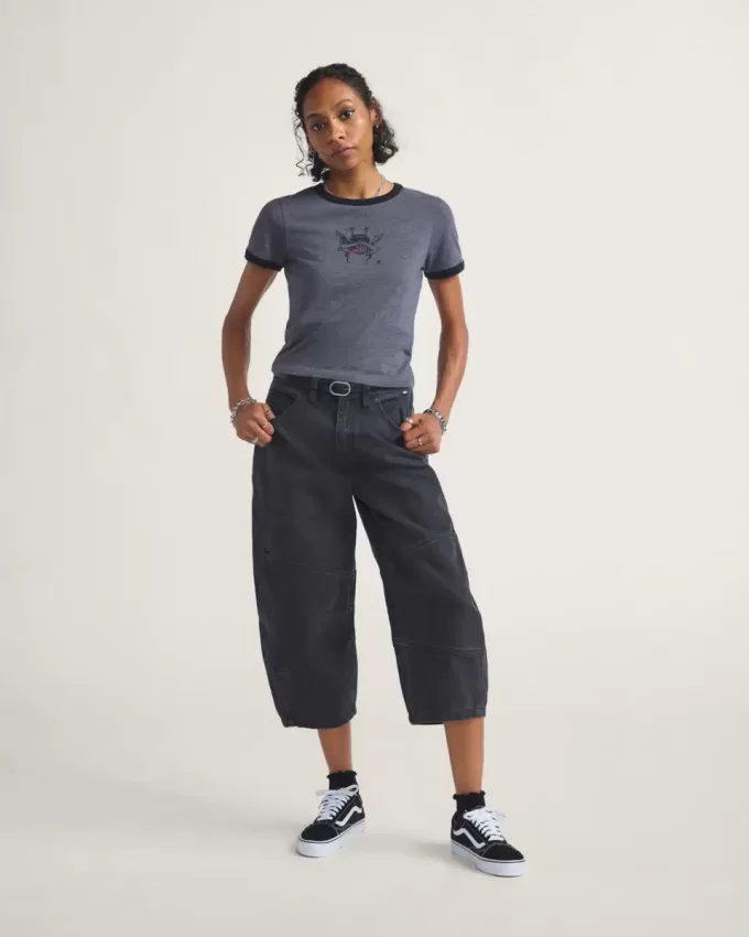 Blaire Cropped Barrel Pants