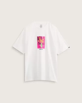 Blommig dekor T-shirt