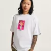 Blommig dekor T-shirt Blommig dekor T-shirt