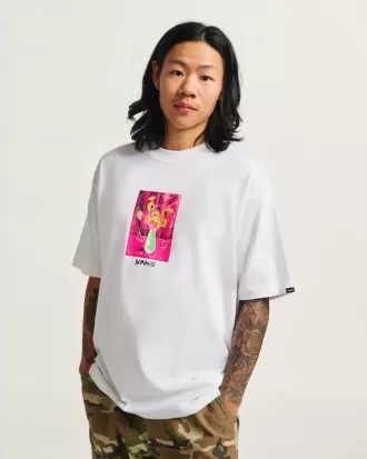 Blommig dekor T-shirt