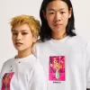 Blommig dekor T-shirt Blommig dekor T-shirt