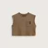 Bryn ärmlös topp Bryn ärmlös topp