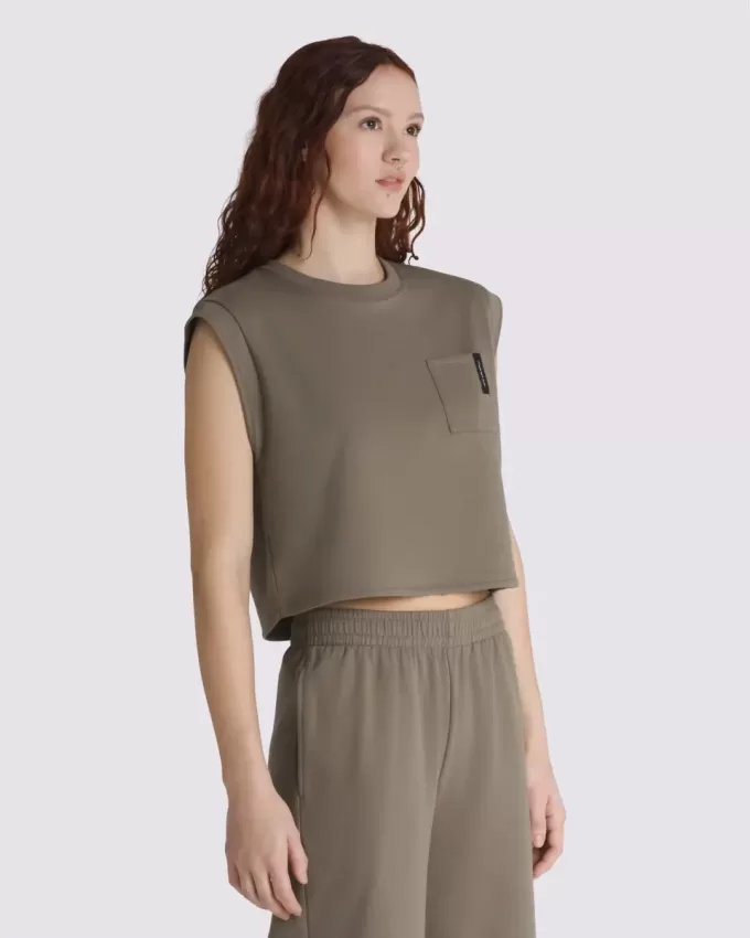 Bryn ärmlös topp Bryn ärmlös topp