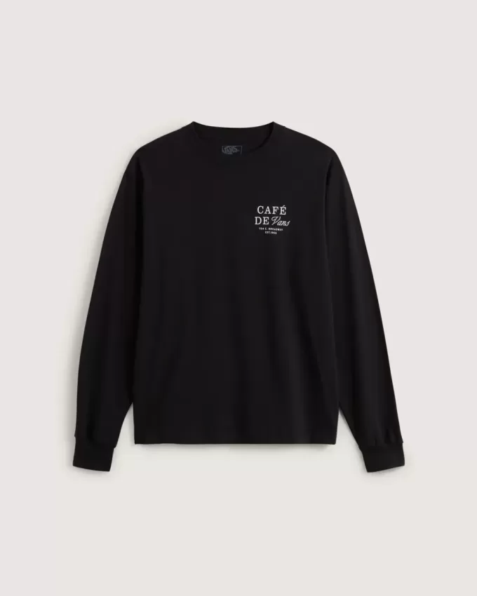 Cafe Vans långärmad T-shirt Cafe Vans långärmad T-shirt