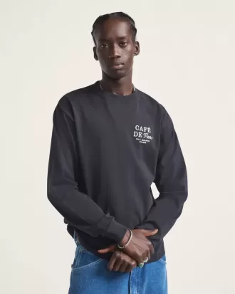 Cafe Vans långärmad T-shirt