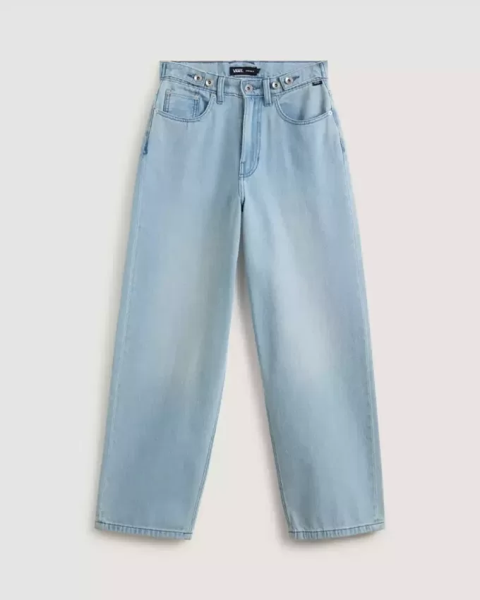 Check-5 Baggy jeansbyxor