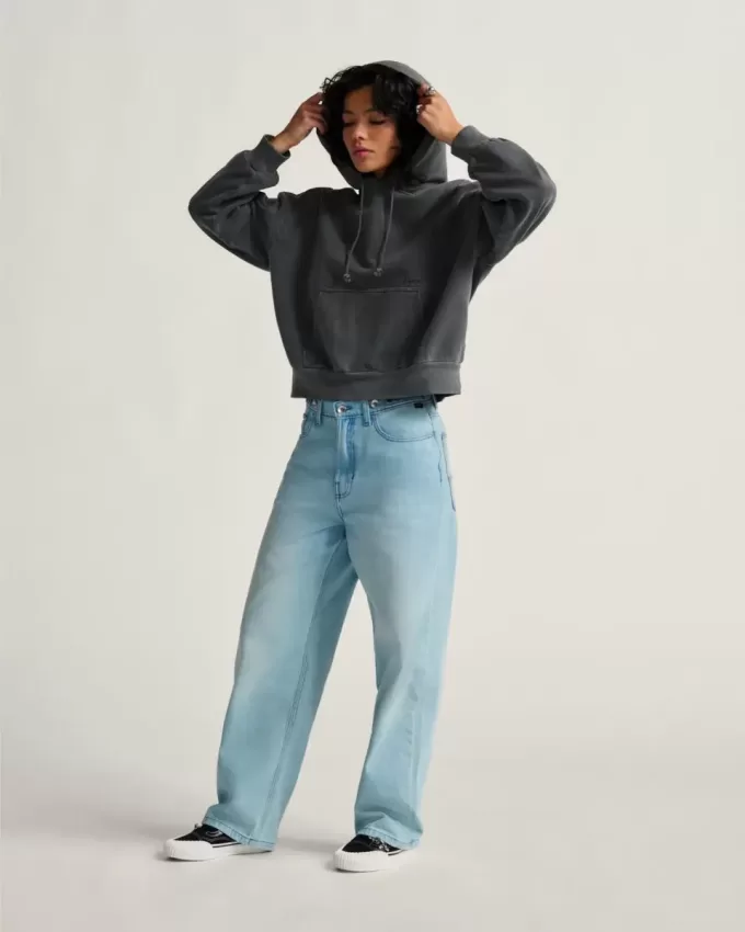 Check-5 Baggy jeansbyxor