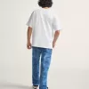 Check-5 Loose Denim Pants