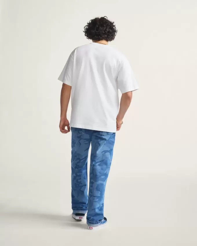 Check-5 Loose Denim Pants
