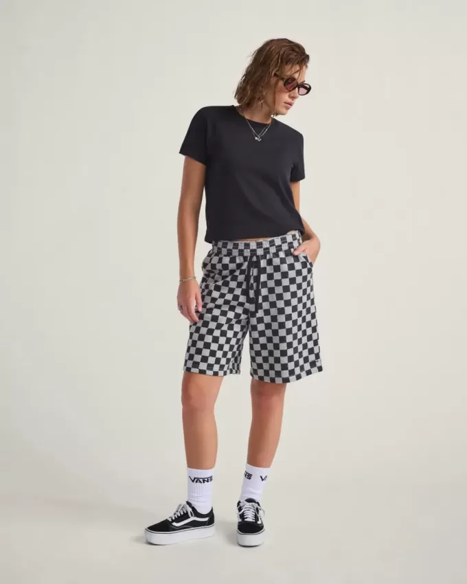 Cheerboard Fleece Shorts Cheerboard Fleece Shorts