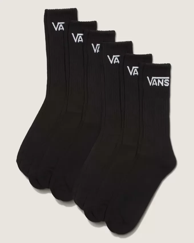Classic Crew Socks 6-pack