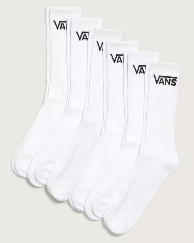 Classic Crew Socks 6-pack