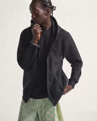 Core Basic Hoodie med full dragkedja