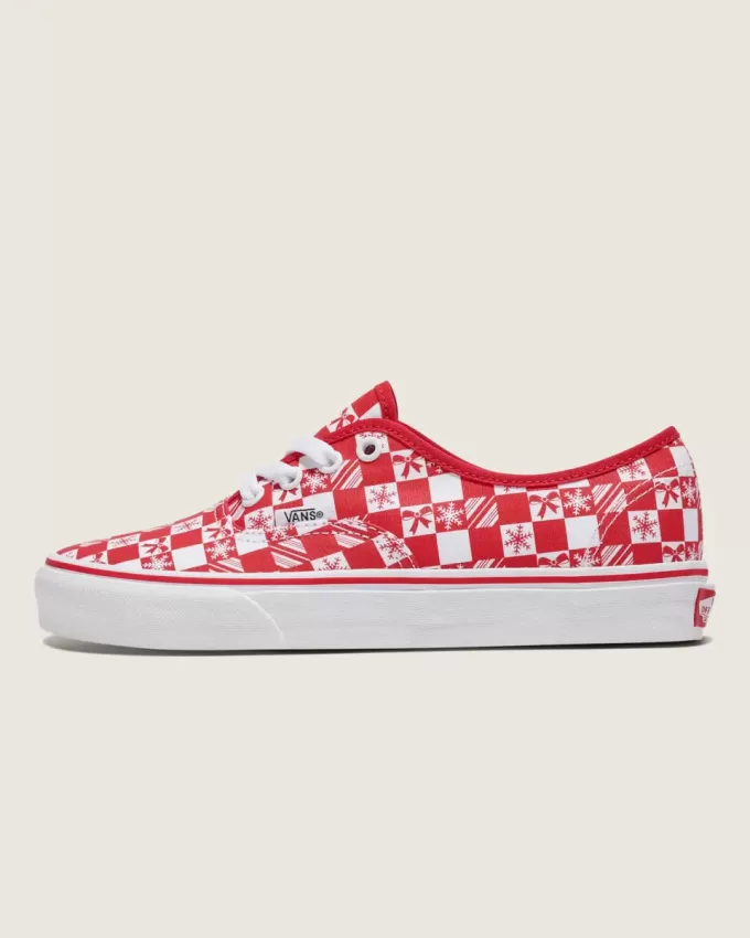 Customs Authentic Holiday Checkerboard Shoe Customs Authentic Holiday Checkerboard Shoe