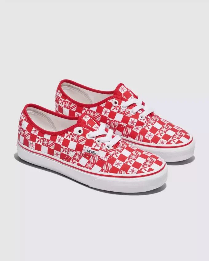 Customs Authentic Holiday Checkerboard Shoe Customs Authentic Holiday Checkerboard Shoe