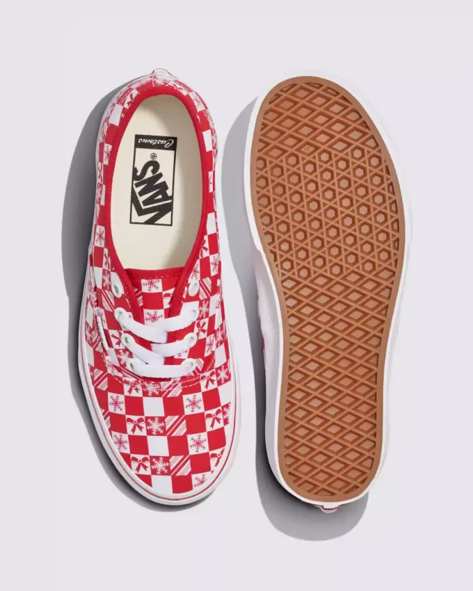Customs Authentic Holiday Checkerboard Shoe Customs Authentic Holiday Checkerboard Shoe