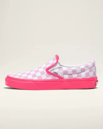 Customs Classic Slip-On Checkerboard Wide Shoe Customs Classic Slip-On Checkerboard Wide Shoe