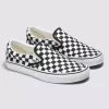 Customs Classic Slip-On Checkerboard Wide Shoe Customs Classic Slip-On Checkerboard Wide Shoe