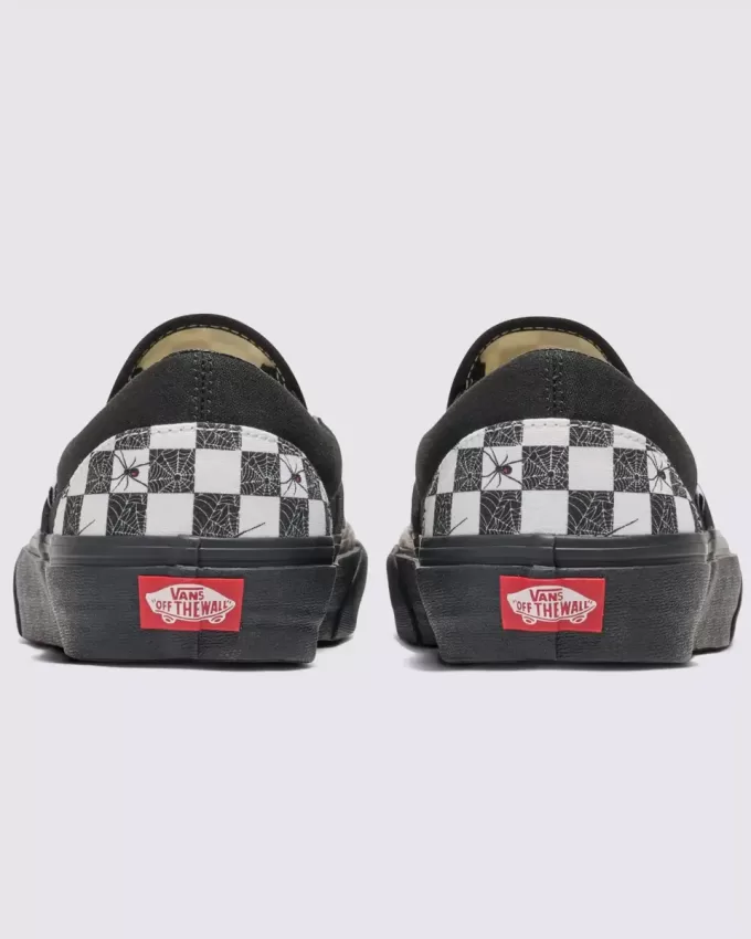 Customs Classic Slip-On Halloween Checkerboard Sko Customs Classic Slip-On Halloween Checkerboard Sko