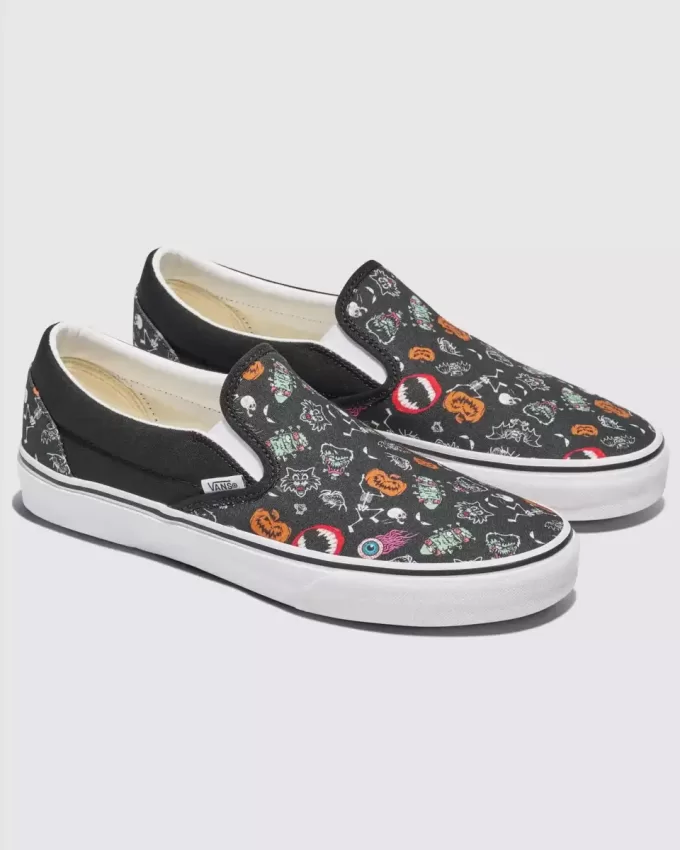 Customs Classic Slip-On Halloween Sko Customs Classic Slip-On Halloween Sko