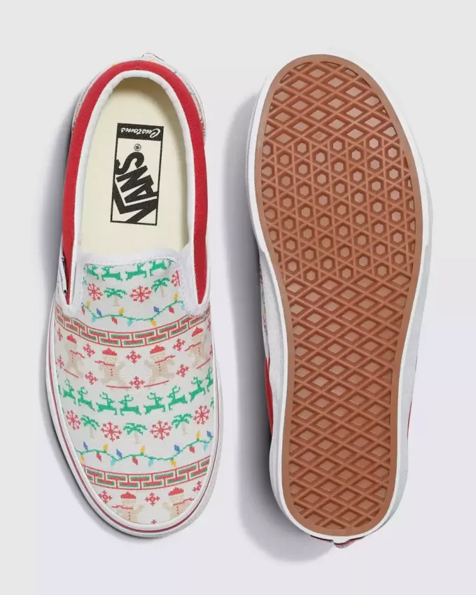 Customs Classic Slip-On Holiday Shoe Customs Classic Slip-On Holiday Shoe