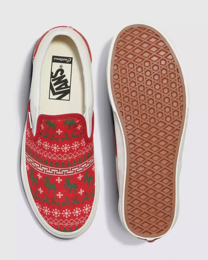Customs Classic Slip-On Holiday Shoe Customs Classic Slip-On Holiday Shoe