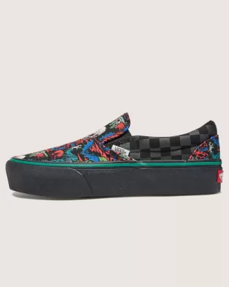 Customs Classic Slip-On Platform Halloween Sko