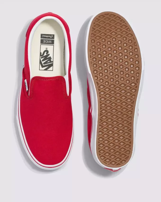 Customs Classic Slip-On Wide Shoe Customs Classic Slip-On Wide Shoe