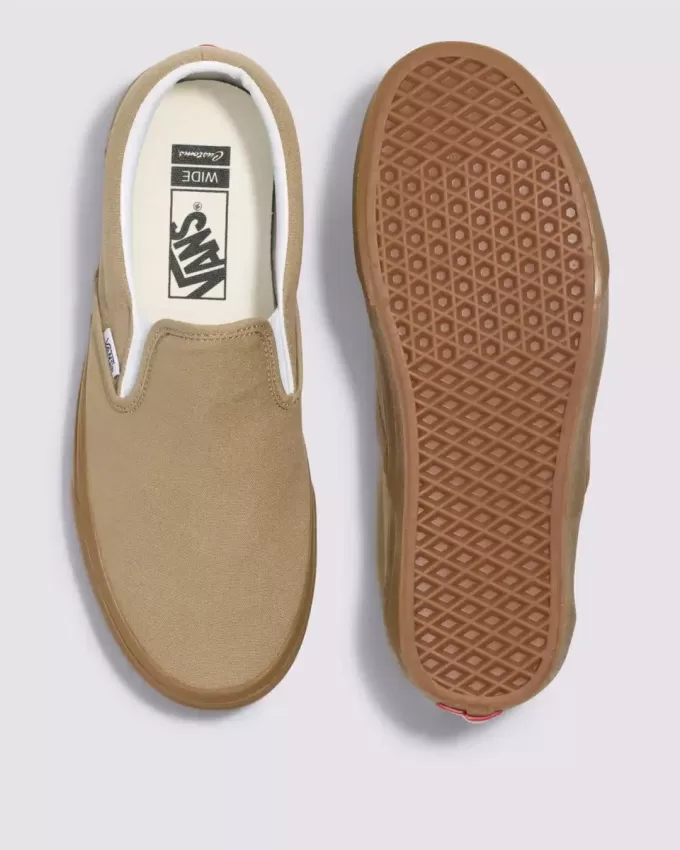 Customs Classic Slip-On Wide Shoe Customs Classic Slip-On Wide Shoe