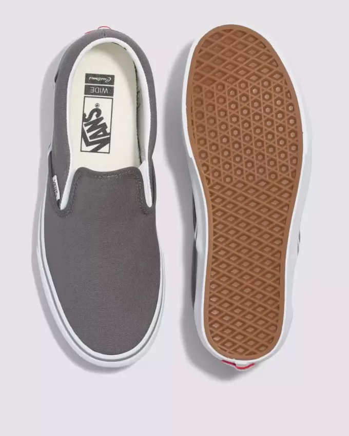 Customs Classic Slip-On Wide Shoe Customs Classic Slip-On Wide Shoe