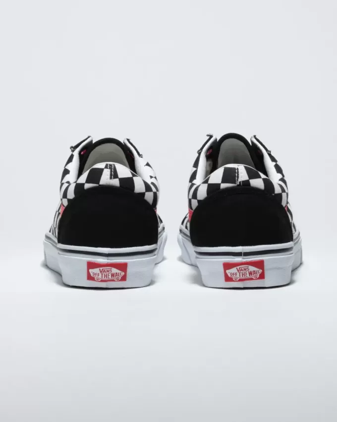 Customs Old Skool Checkerboard Wide Shoe