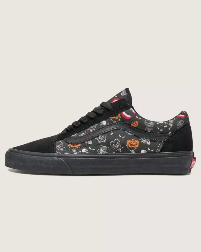 Customs Old Skool Halloween Sko Customs Old Skool Halloween Sko