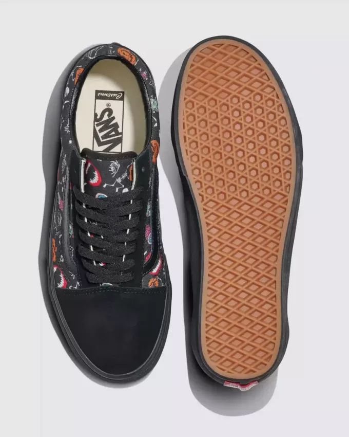 Customs Old Skool Halloween Sko Customs Old Skool Halloween Sko