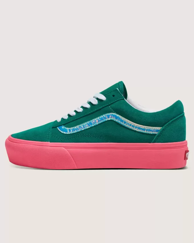 Customs Old Skool Platform Mocka Sko