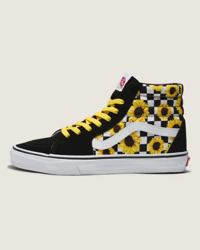 Customs Sk8-Hi Checkerboard Shoe Customs Sk8-Hi Checkerboard Shoe