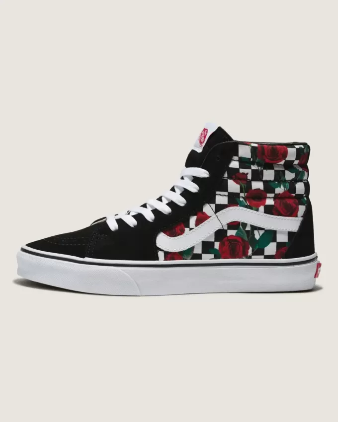 Customs Sk8-Hi Checkerboard Shoe Customs Sk8-Hi Checkerboard Shoe