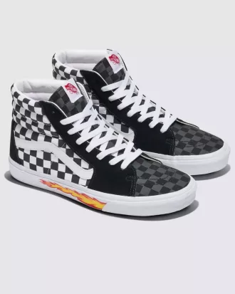 Customs Sk8-Hi Checkerboard Shoe