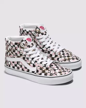 Customs Sk8-Hi Checkerboard Shoe Customs Sk8-Hi Checkerboard Shoe