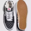 Customs Sk8-Hi Checkerboard Shoe Customs Sk8-Hi Checkerboard Shoe