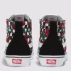 Customs Sk8-Hi Checkerboard Shoe Customs Sk8-Hi Checkerboard Shoe
