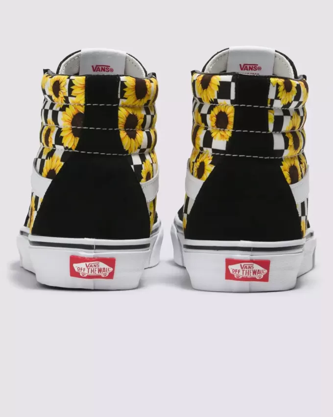 Customs Sk8-Hi Checkerboard Shoe Customs Sk8-Hi Checkerboard Shoe